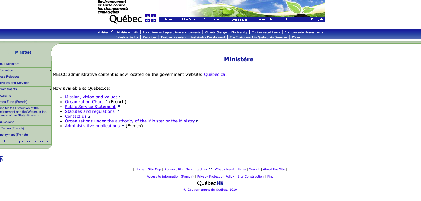Environnement Quebec